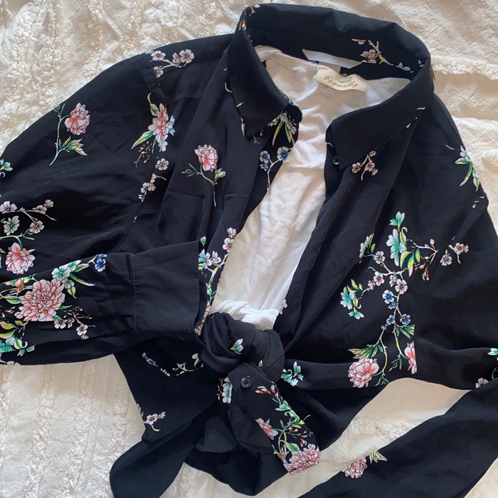 H&M Floral Blouse